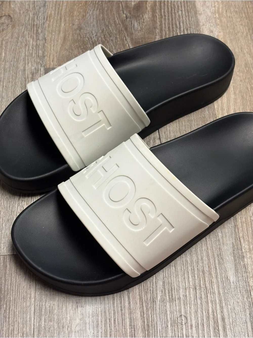 GHOST Golf Embossed Slide Sandals